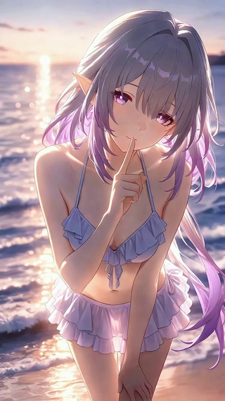 遐蝶泳装转场