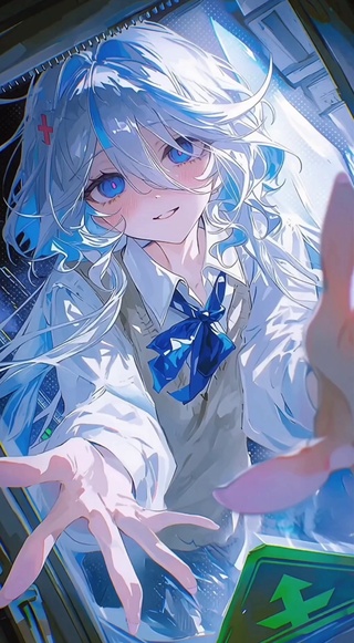 隔屏遇见