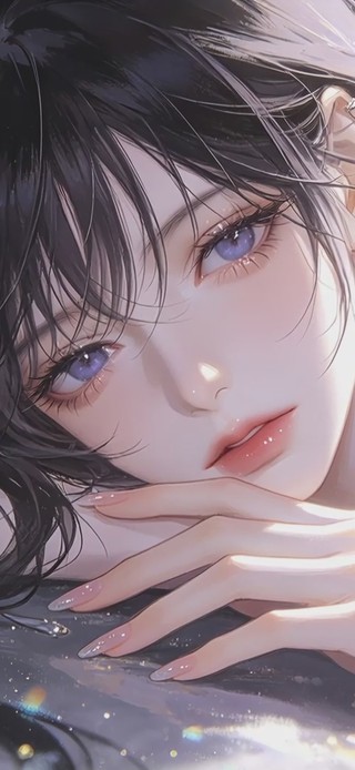 凝思·侧脸