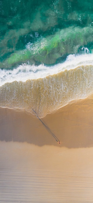 沙滩海浪