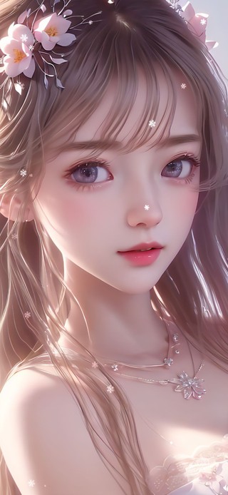 浪漫樱花女孩