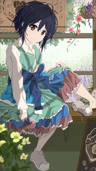 乡村的花季少女