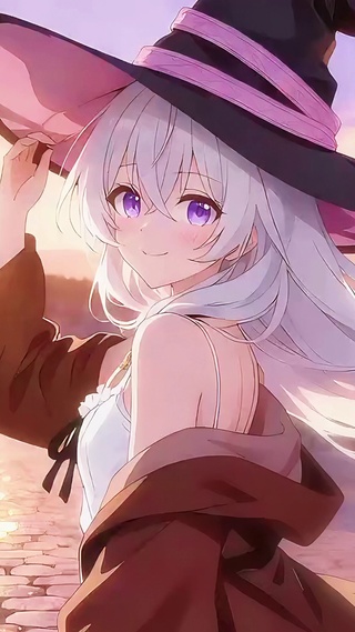 伊蕾娜街角的夕阳