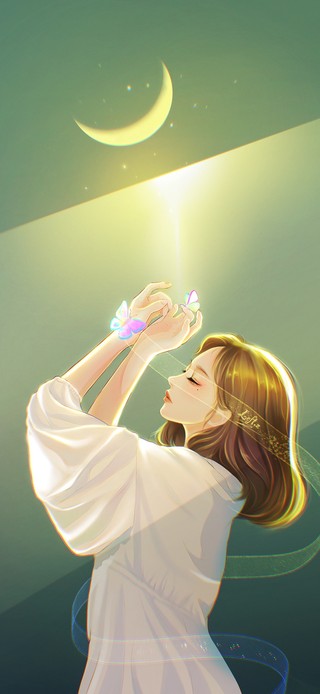 梦幻唯美女孩