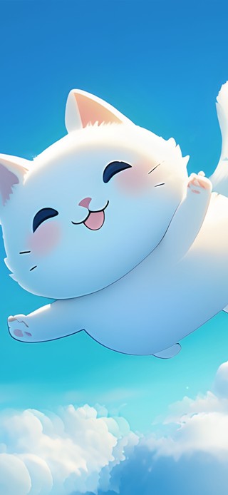 飞天小猫咪