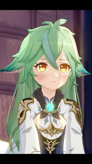 游戏：《原神》
画师：Monolithia 
出处：b站up维多利亚老猫
从b站拿的，没有授权，自己用不会设置成桌面才传的，侵删！