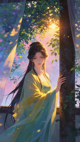 唯美古风美女