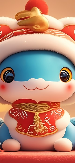 新年小蛇