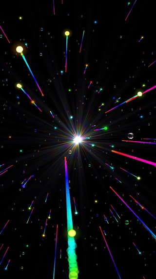 星空裸眼3D 闭上一只眼 