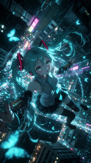赛博都市初音