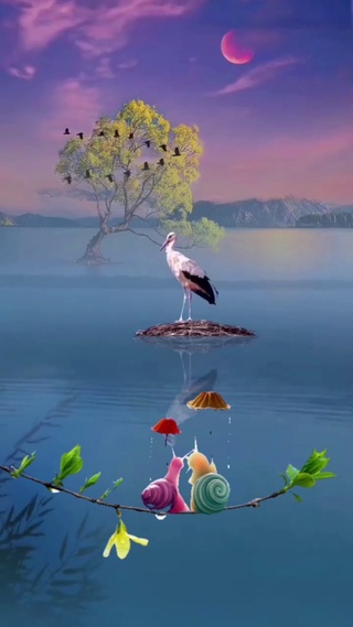 天鹅与蜗牛
