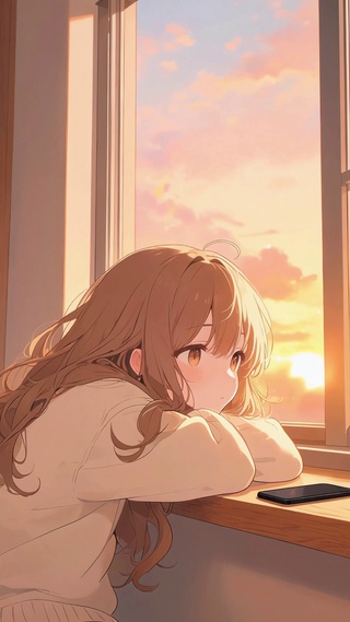 二次元可爱女孩
