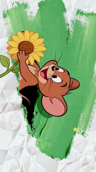 情侣壁纸杰瑞鼠