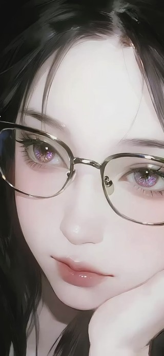 纯欲眼镜女孩