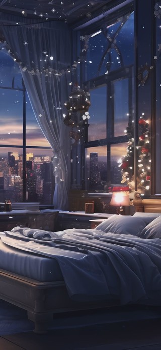 圣诞夜景
