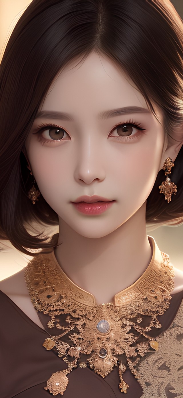 4k披肩清纯美女