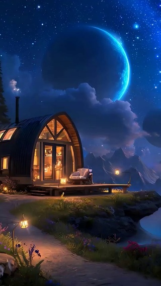 星空夜景