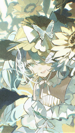 初音未来_花从