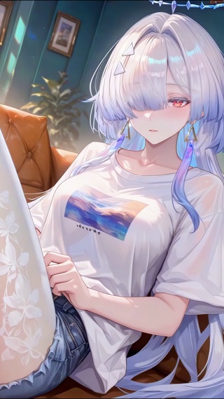 白丝美少女莫宁