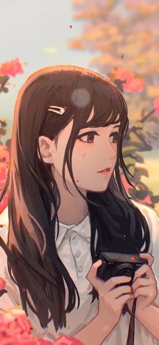 花丛少女