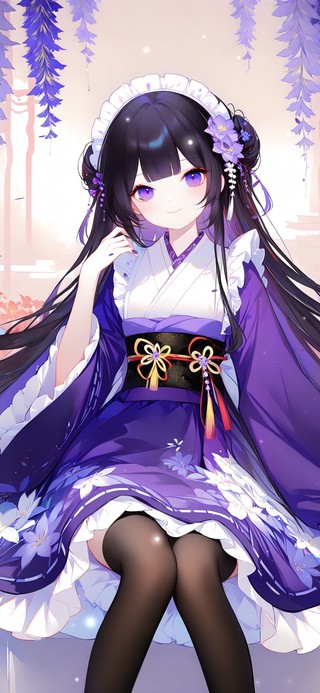 紫藤少女