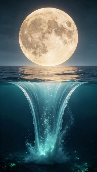月色海洋