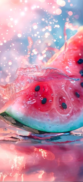 夏日感拉满！清凉冰爽大西瓜~