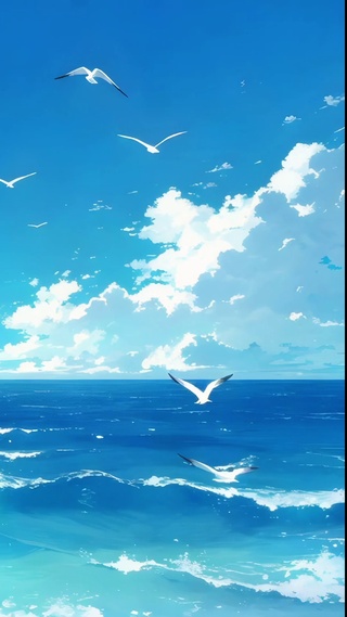 海鸥与海
