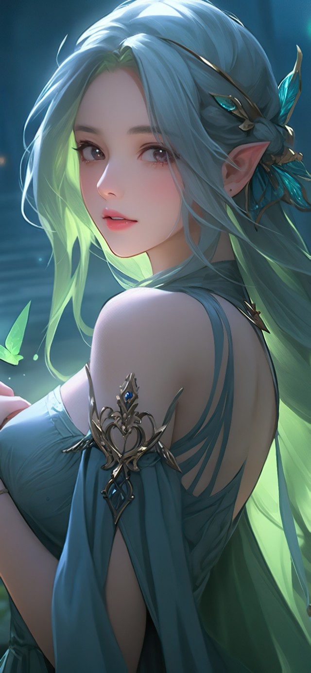 梦幻森林精灵少女