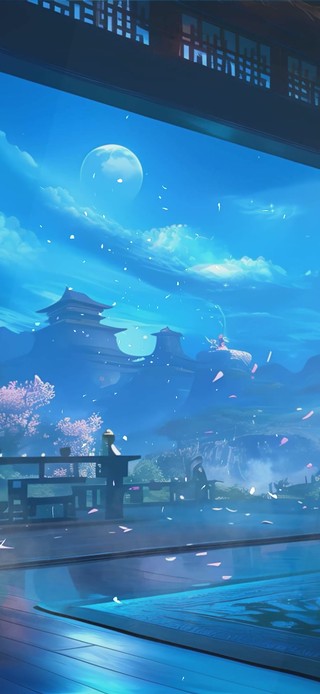 古风夜景