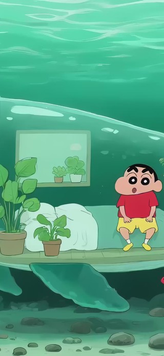 梦幻海底鲸鱼房间小新