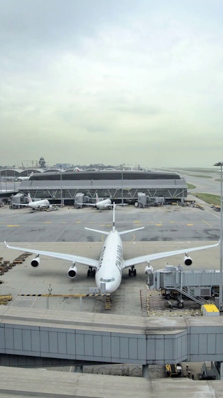 4K 高清 香港国际机场