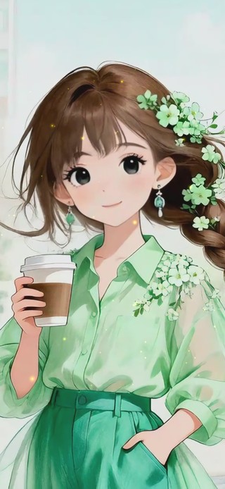 清新小女孩