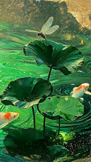 护眼鱼群