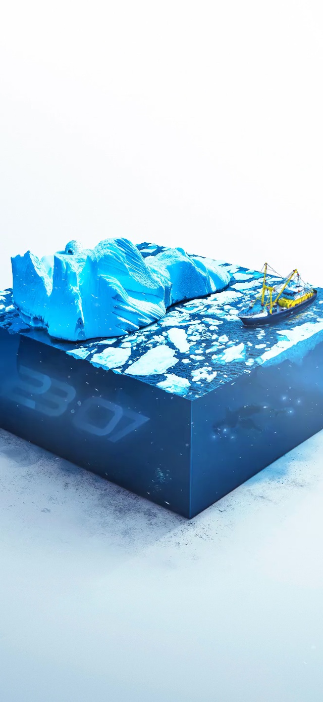 6K 唯美微观 【冰山】