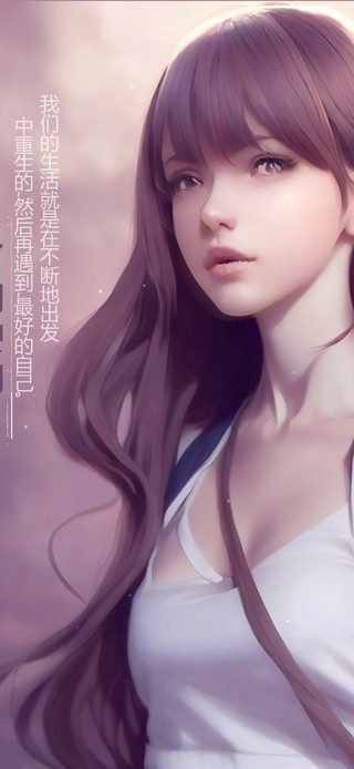 4K遇到最好的自己（AI绘画）