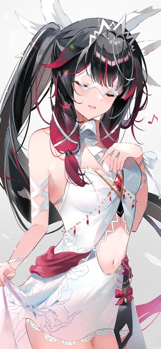 4K可爱花嫁少女