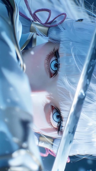 霜刃映眸-神里绫华