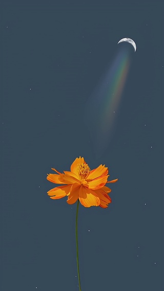 七彩月光