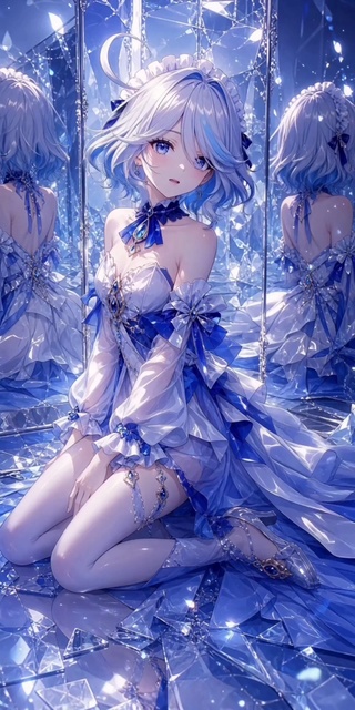 蓝晶梦影·芙宁娜
