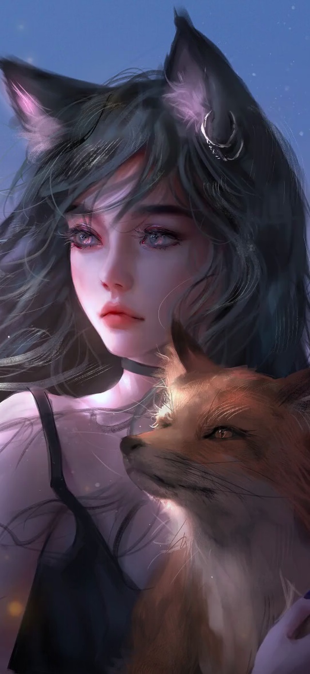 美女小姐姐和她的狗狗