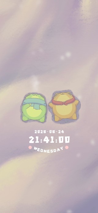 雪地蛙休息一下