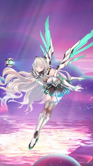 与天选姬携手沐浴光芒吧