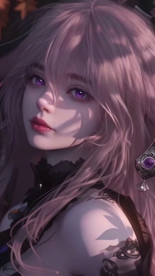 红叶秘境神子少女