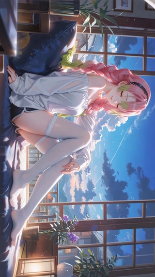 窗边白丝萝莉甘露寺蜜璃