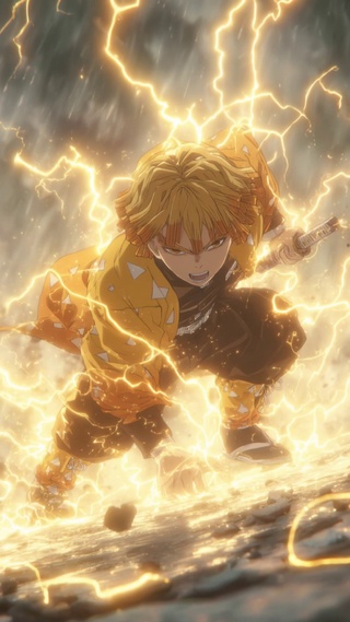 雷之呼吸 壹之型 霹雳一闪