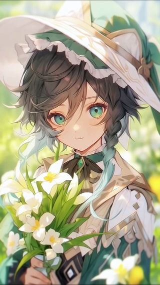 繁花簇拥