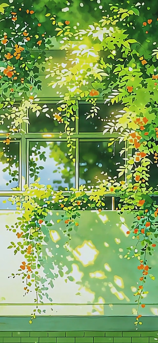 藤蔓织满夏光