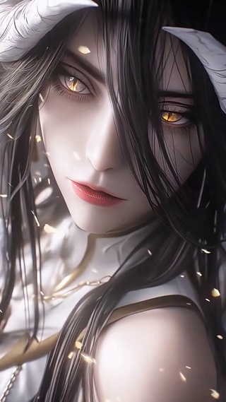 二次元美女的凝视