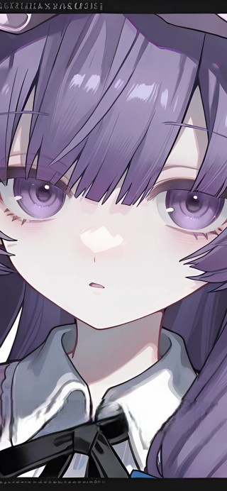 帕秋莉-4k古早画风插画